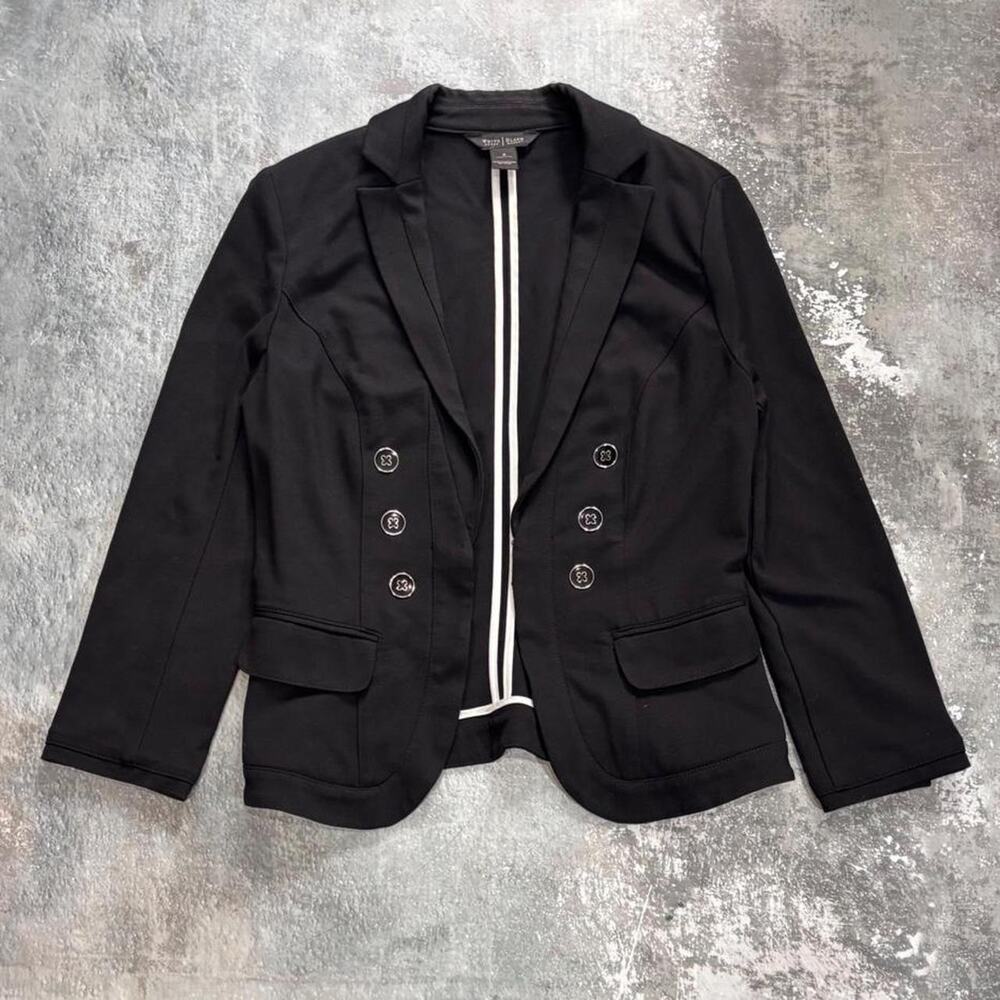White House Black Market Black Blazer. Size 4